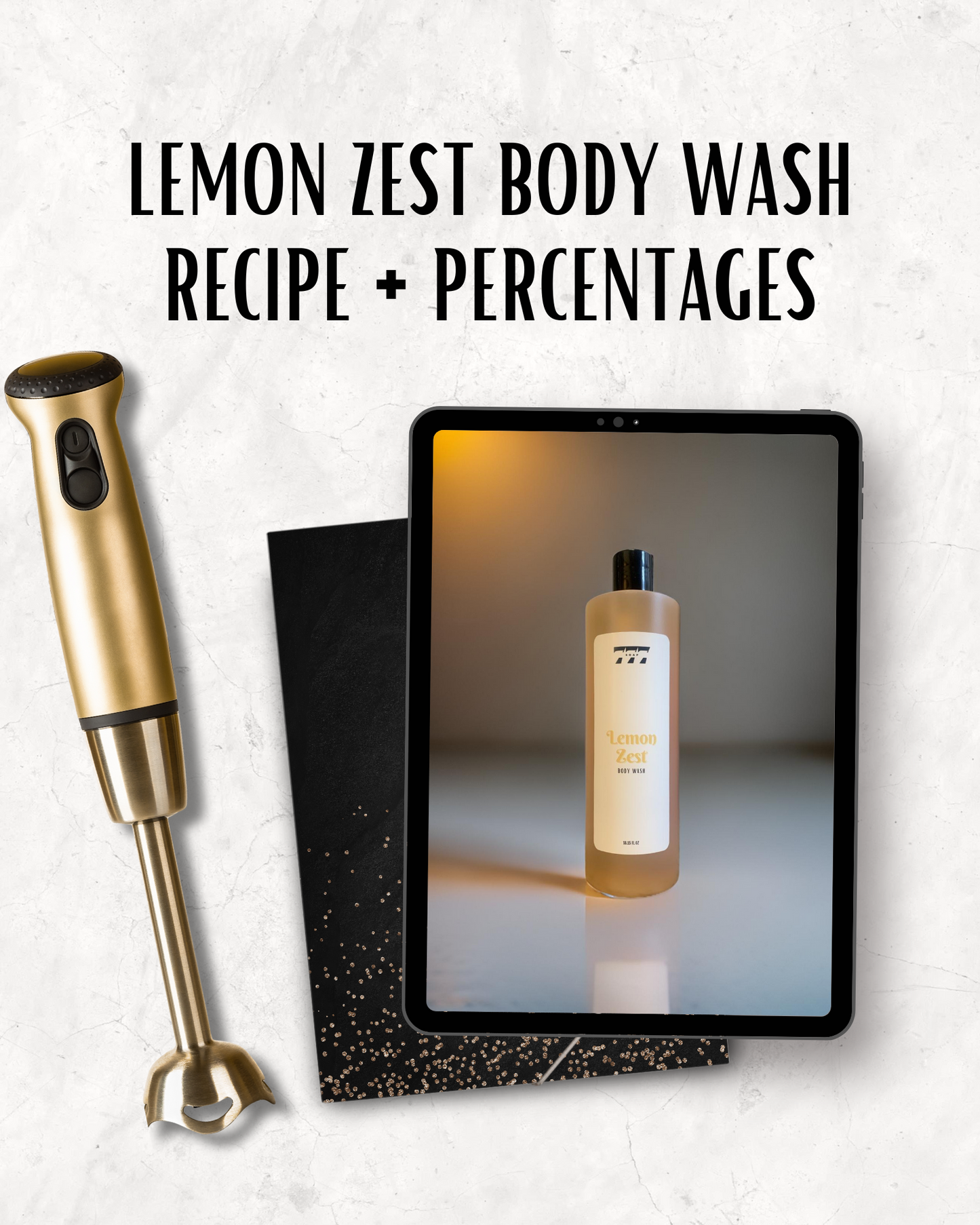 Lemon Zest Body Wash Recipe