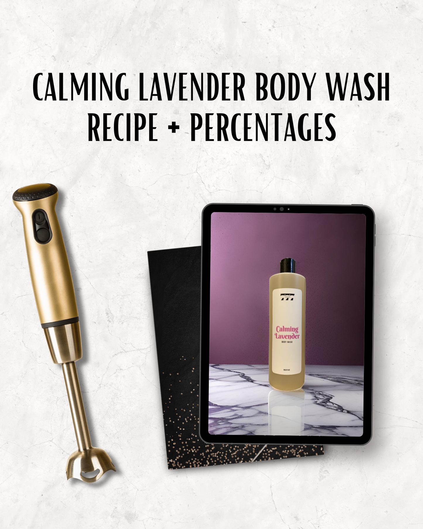 Calming Lavender Body Wash Recipe